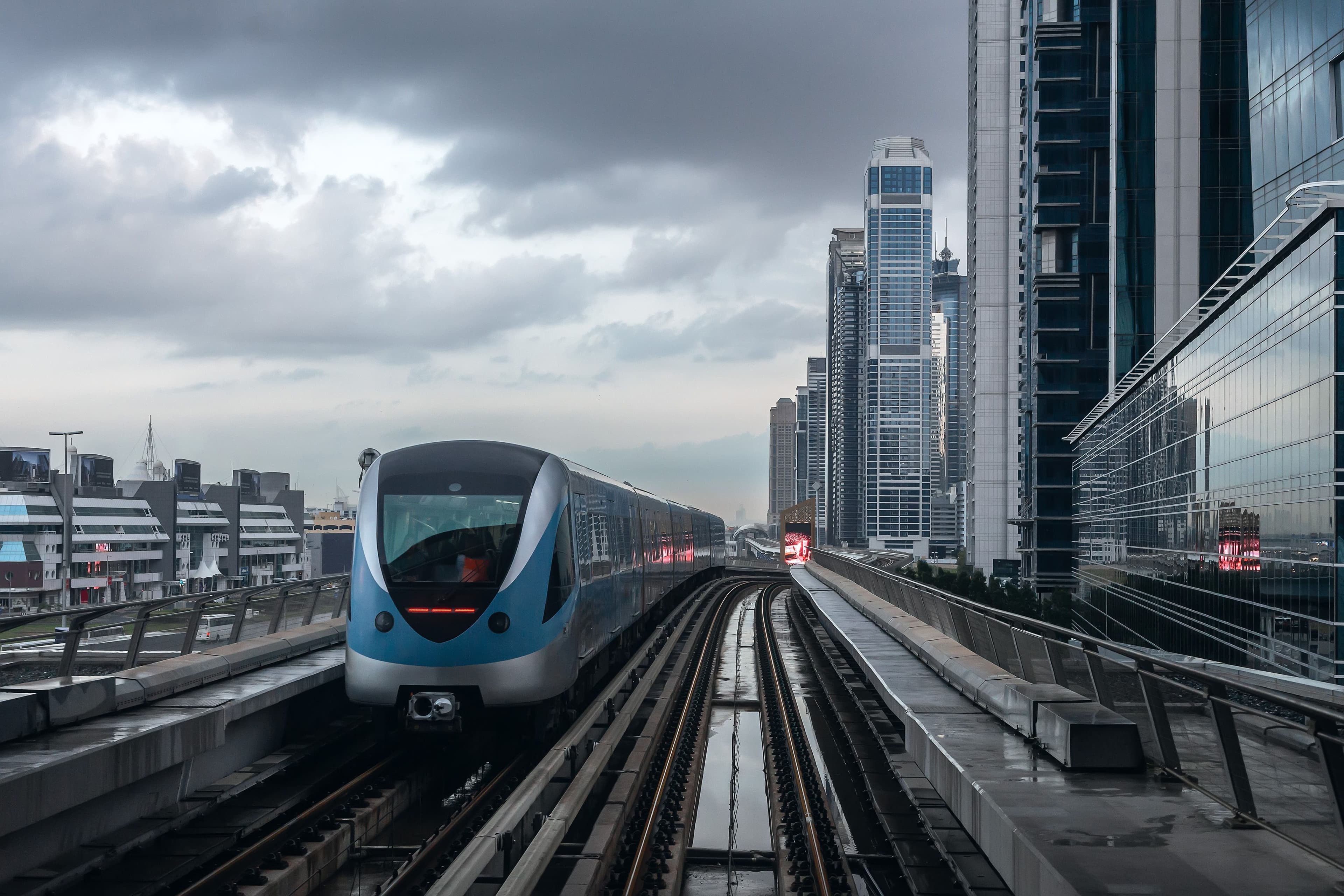 Dubai Blue Metro Line